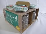 The Pioneer Woman Betsy 16Oz Storage Jars 4Pk, Set of 4