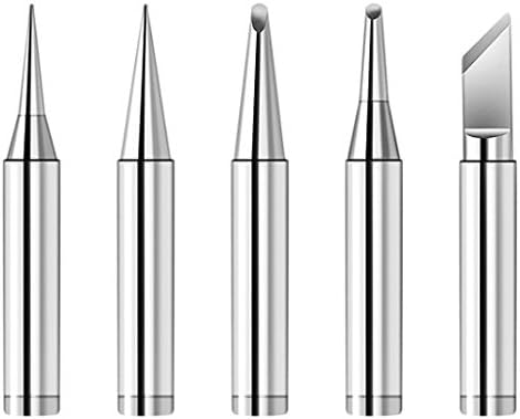 5pcs Solder Soldering Iron Tip forย Soldering Station Tool by WYCTIN
