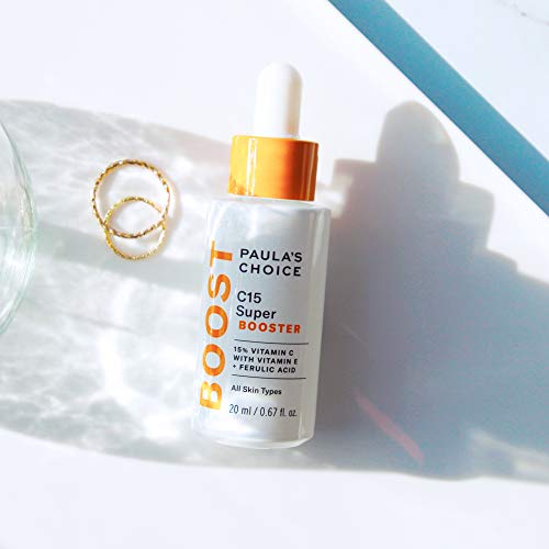 Paula's Choice BOOST C15 Super Booster, 15% Vitamin C with Vitamin E & Ferulic Acid, Skin Brightening Serum, 0.67 Ounce