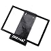 Dizaul Screen Magnifier for cell Phone, 3D HD Movie Video Amplifier, with Foldable Holder Stand compatible with iPhone X/8/8 Plus/7/7 Plus/6/6s/6 Plus/6s Plus and All other Smart Phones