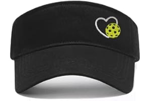 AIMASTZ Embroidered Adjustable Pickleball Visor, Pickleball Sports Hat for Men Women,Gifts for Pickleball Lovers
