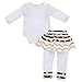 Little Big Sister Toddler Baby Girl Matching Clothes Romper T-Shirt Polka dot Skirt Dress Outfits Set (0-6 Months, Long Sleeve Little Sister)