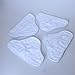 Replacement Mop Pads for H2O X5 Steam Steamer Mop Pads Floor Cleaner Washable Microfibre Cleaning Pad Accessories - 5 Pieces