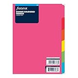 Filofax B1326186, 6-tab index Organizer Refill, A5