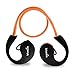 Bluetooth Headphones, Bluesim 4.0 Wireless Headphones Running Gym Exercise for Iphone 6 Plus 5s 4s Galaxy S6 S5 and Android Tablet (Orange)