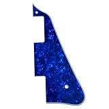 1pc New Blue Pearl Electric Guitar Pickguard for Gibson Les Paul Guitar Replacement