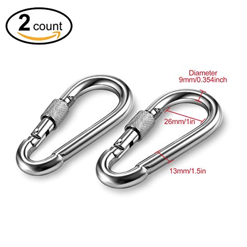 6 AusKit+Rotational+Accessory+Carabiners+35KN+Black