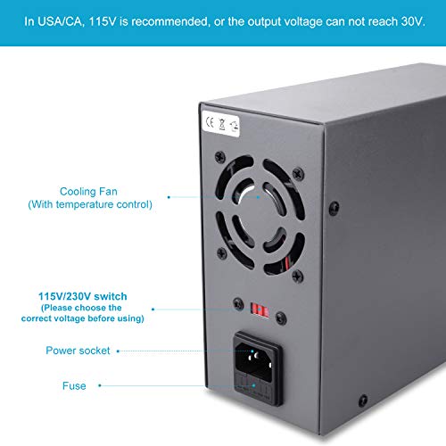 UNIROI DC Power Supply Variable Adjustable Switching Regulated Power Supply - Thumbnail 2