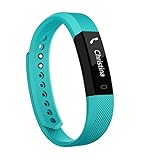 Fitness Tracker NewYouDirect Smart Watch Activity Tracker Pedometer Sweatproof Sports Bracelet with Sleep Monitor Calorie/Step Counter Bluetooth 4.0 for Android IOS(Teal)