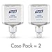 PURELL ES6 Professional Advanced Hand Sanitizer Foam Refill, Fragrance Free, 1200 mL Sanitizer Refill for PURELL ES6 Touch-Free Dispenser (Pack of 2) -  6452-02