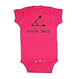 So Relative! Unisex Baby A Cute Baby (Acute Angle) Bodysuit