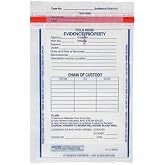 Sirchie Integrity Evidence Bag, 7.5x10.5", 100 Per Pack