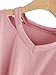 SweatyRocks Women's Loose Short Sleeve Summer Crop T-shirt Tops Blouse Pink S
