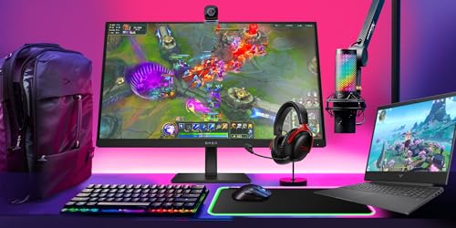 OMEN 27s Monitor Gaming 27" FHD 1920 x 1080 a 240Hz, IPS, 16:9, 1ms, HDMI, Antirreflejo,AMD FreeSync Premium, Compatible con Consolas Negro