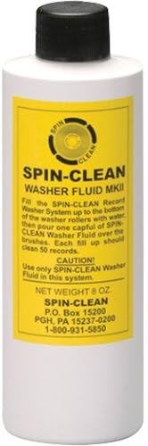 SPIN CLEAN 63130 Record Washer Fluid - 8 Oz.