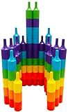 Magz Clix40 Magnetic Building and Stacking Set Consisting of 40 Magnetized Piece