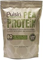 Pulsin Unflavoured Pea Protein Powder 1kg | 80% Protein | Natural | Vegan | Low Carb