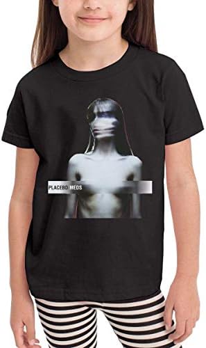 CXHKJ Placebo Meds Children's Tshirt for Girls & Boys Black