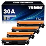 CF230A 30A Black MFP M227fdw Toner Cartridge 4 Pack