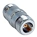 C2G 42206 N-Female to N-Female Wi-Fi Adapter Coupler, Silver