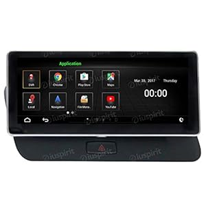 ANDROID 10 4G LTE GPS USB DAB+ MirrorLink Bluetooth 10.25 pollici 4GB RAM 64GB ROM navigatore compatibile con Audi Q5… - immagine 4