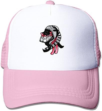 TIKE Unisex Adjustable Wrestler Finn Balor Trucker Cap Meshback Pink