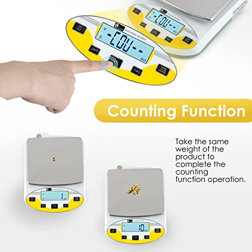 CGOLDENWALL High Precision Lab Scale Laboratory Analytical Electronic