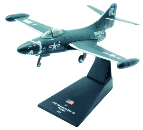 Grumman f9f-2b panther diecast 1:72 model (amercom sl-47)