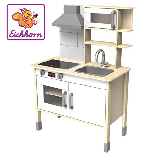 Eichhorn 100002494 Spielküche, Mehrfarbig, 36 x 69 x 99,5 cm