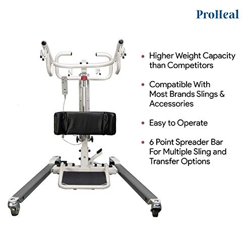 ProHeal Sit to Stand Lift Full Body Patient Transfer Lifter for Home