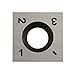 DLtools 15mm (Ci1) Square Straight Carbide Insert Cutter(15X15X2.5mm)4-Edge,for Spiral/Helical Planer Cutter Head Wood Turning Lathe Tool,Pack of 1