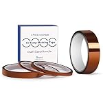 41mvIkZsqML. SS150 High-Temp-Tape-ELEGOO-4-Pack-Polyimide-High-Temperature-Resistant-Tape-Multi-Sized-Value-Bundle-18-14-12-1-with-Silicone-Adhesive-for-Masking-Soldering-etc