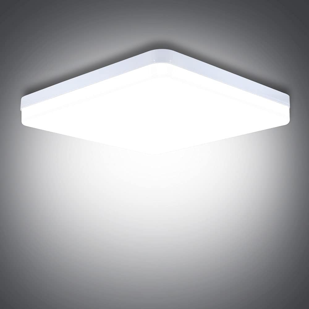 SUNZOS LED Ceiling Light 36W 6500K 3240LM Flush Mount Bedroom Kitchen Hallway