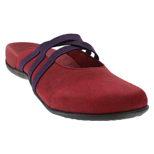 Orthaheel Womens Sasha II Mule Wineberry Size 10