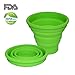 Ecoart Silicone Collapsible Travel Cup for Outdoor Camping and Hiking (1 Pack)
