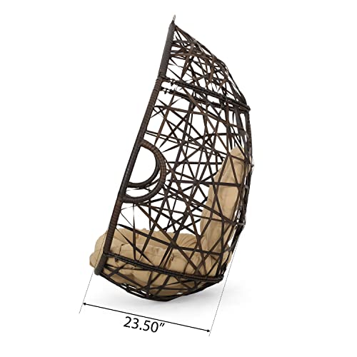 Christopher Knight Home Isaiah Indoor/Outdoor Wicker Tear Drop Hanging