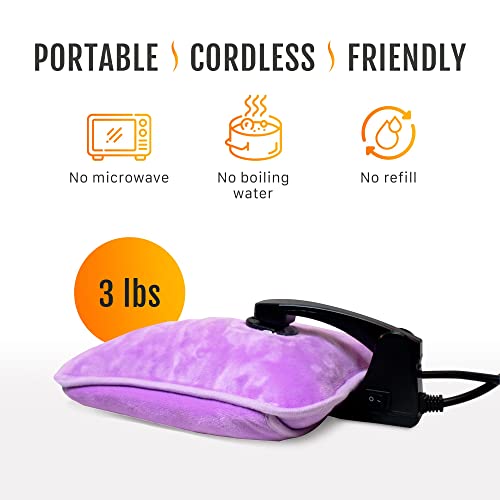 Happy Heat Cordless Warmer for Hand Pain Relief and Hand Therapy, Heating Pad for Hands with