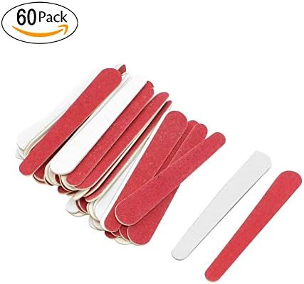 KINGSHENG Direct Disposable Nail File Professional Double-sided Buffer Fingernail Beauty Care Trimmer Red 60 Pcs