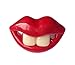 Viskey Funny Silicone Baby Shower Pacifiers, Big Front Teeth