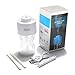 BestFire® Mini Bottle Cap Design USB Ultrasonic Humidifier Air Diffuser for for Office Travel Home Room Bedroom Desk Car Vehicle etc. (White)