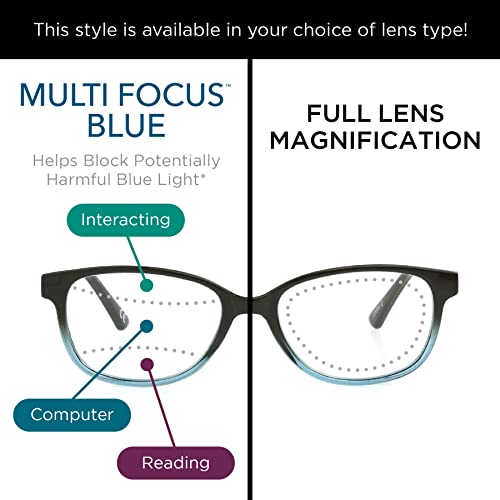 Sofia Vergara x Foster Grant women's Alicia Blue Light Multi Focusâ