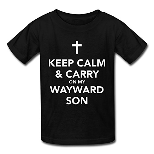 Infant Keep Calm And Carry On My Wayward Son Clothes Summer Short Sleeve Cotton T-Shirt