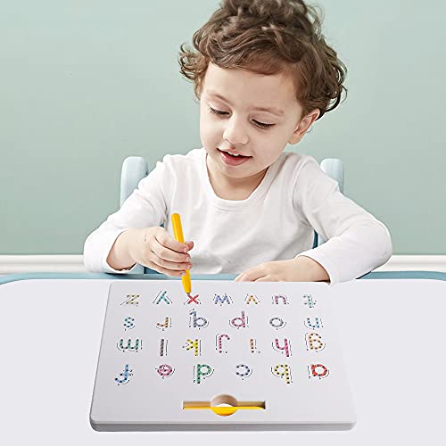 RAEQKS Letters Alphabet Tracing Board DoubleSided ABC