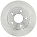 ACDelco Silver 18A624A (19261848) Non-Coated Rear Disc Brake Rotor