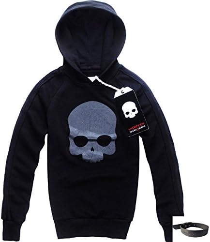 Amazon Co Jp 商品名 ハイドロゲン Hydrogen パーカー メンズ プルオーバー トレーナー 人気 おしゃれ Hyd 198 オリジナルブレスレットセット 並行輸入品 L ブラック 服 ファッション小物