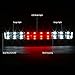 Chevy Silverado / GMC Sierra GMT900 High Mount Dual Row LED 3rd Brake / Cargo Light (Black Housing Clear Lens)