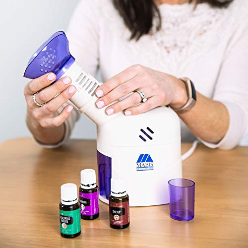 MABIS Facial Steamer, Steam Inhaler, Personal Humidifier, Vaporizer or