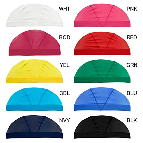 Japanese Mesh Swim Cap (One Size Fits Most)