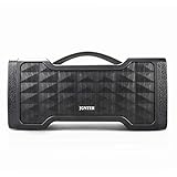 JONTER IPX5 Waterproof Bluetooth Speaker with Rich Bass Loud Stereo Sound, Portable Wireless Speaker for Home/Outdoor/Beach/Travel - Black
