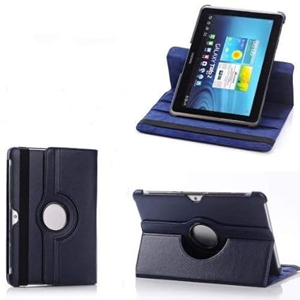 Amazon Com Galaxy Tab 2 10 1 Case Pt Rotating Stand Case For
